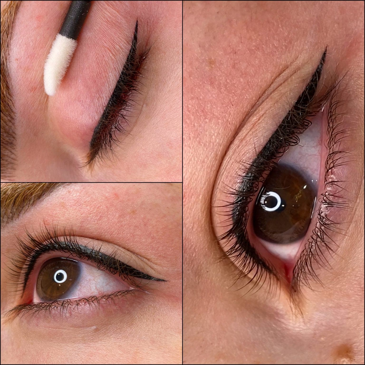 Close-up permanent makeup work by Hanie Maraghi